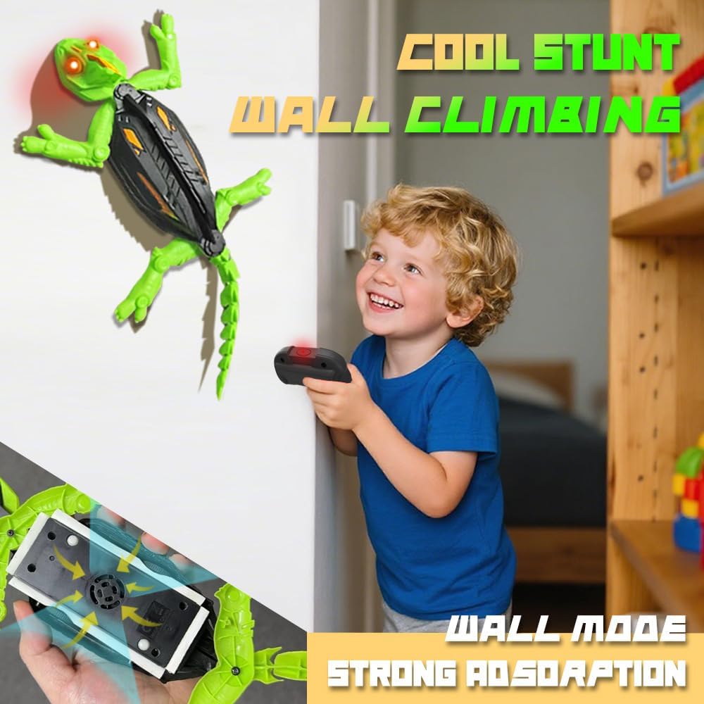 Wall Climbing Gecko
